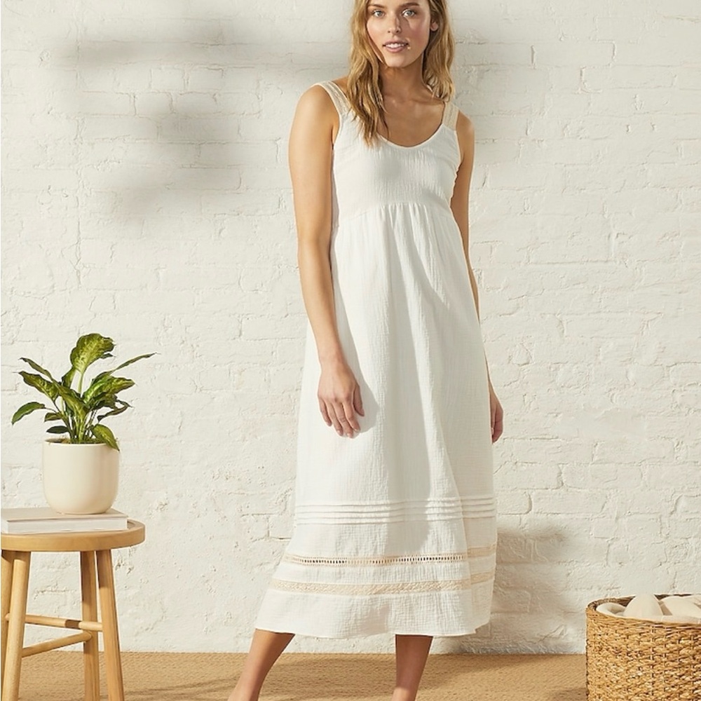UpWest Plisse Midi Dress